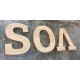 Letras Corpóreas Metacrilato
