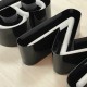 Letras corporeas retroiluminadas de PVC