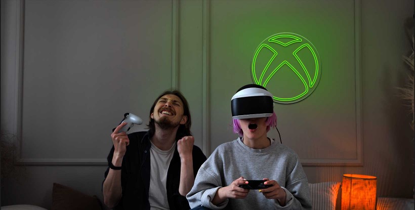 Neón inspiración Xbox