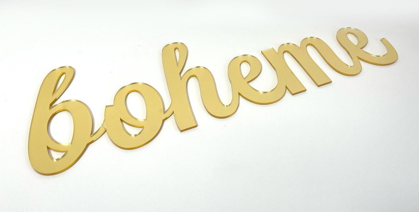 Lettere in Plexiglass