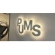 Lettere in Acciaio con Plexiglass Luminoso