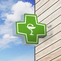 Insegne luminose per Farmacie