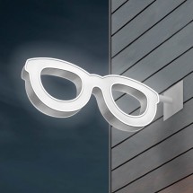 Banderola luminosa redonda económica