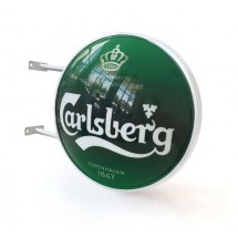 Banderola serigrafiada convexa