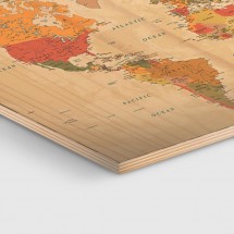 Quadro Mappamondo