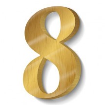 Numeri in Ottone per Edifici
