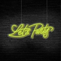 Neon Let's party