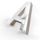 Lettere scatolate in alluminio con luce frontale