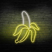 Banana al neon