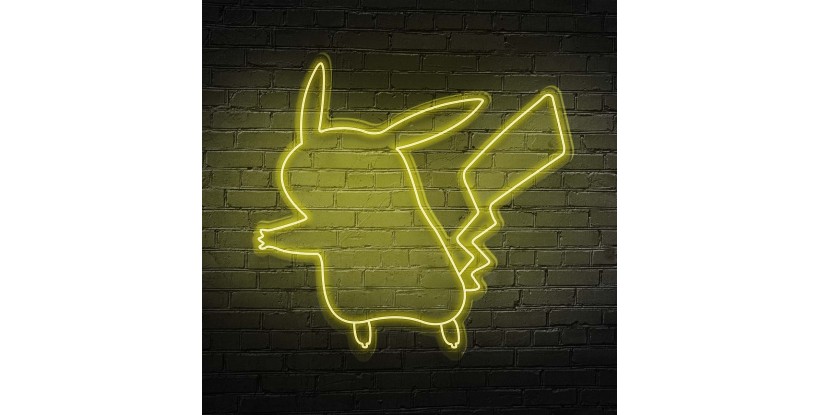 Neón Silueta Pikachu