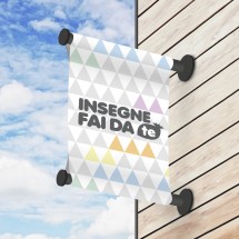 Insegna a Bandiera in Tela PVC