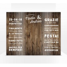 Photo Booth Effetto Legno