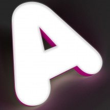 Lettere Scatolate in Alluminio con Luce Frontale