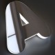 Lettere in Acciaio con Plexiglass Luminoso