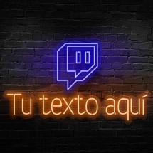 Neon Twitch + il tuo nome