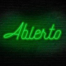Neon aperto
