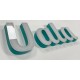 Lettere scatolate in alluminio con luce frontale