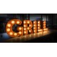 letras con luces