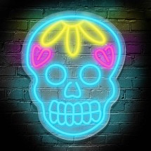 Neón Calavera