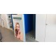 Totem di Tela con Luce Led