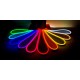 scritte neon con contorno luminoso