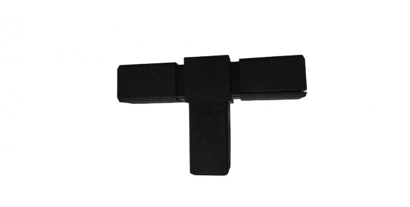 Conector con forma T