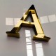 Lettere Scatolate in Ottone