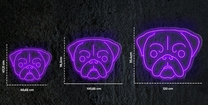 Neón pug