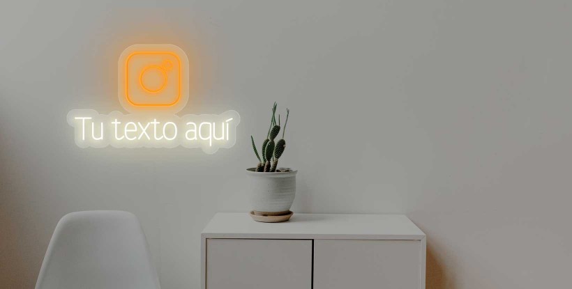 Neón Instagram