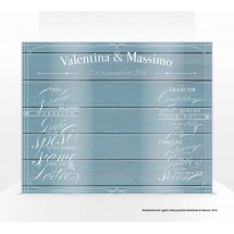Photo Booth Legno Azzurro