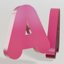 Lettere Scatolate in Alluminio