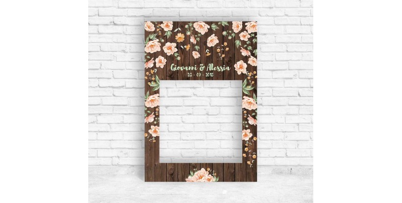 Cornice Floreale per Photo Booth