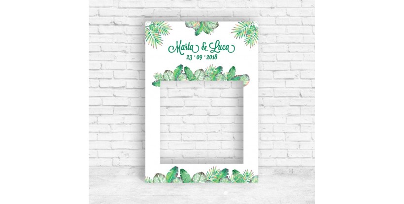Cornice Tropicale per PhotoBooth
