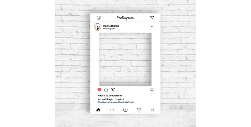 Cornice Instagram per PhotoBooth