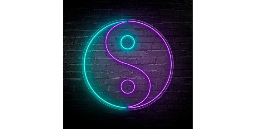 Neón Yin Yang