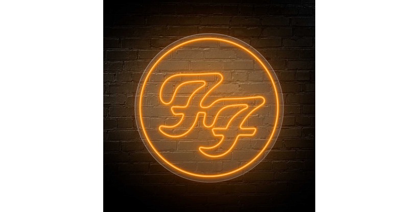 Neón Inspiración Logo Foo Fighters