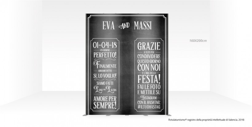 Photo Booth Effetto Lavagna