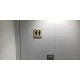 Segnaletica Interna per Bagni in Legno