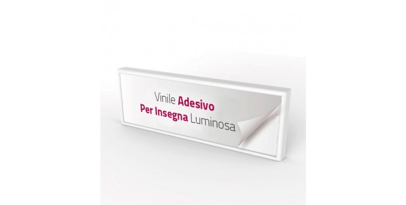 Adesivo per Insegna Luminosa