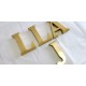 Lettere Scatolate in Ottone