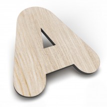 Lettere in Legno Taglio Laser