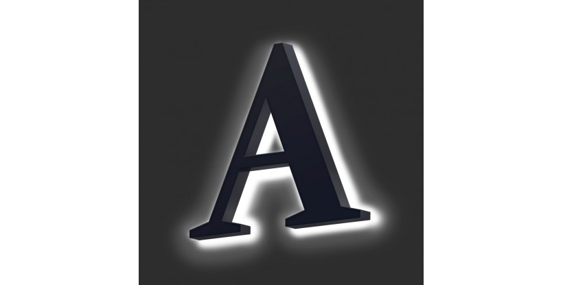 Lettere in PVC Retroilluminate