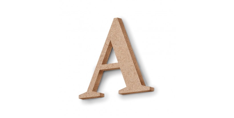 Lettere in Legno Truciolato