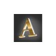 Lettere Scatolate in Ottone con Plexiglass Luminoso Luce