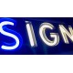 Letras corporeas retroiluminadas de PVC