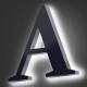 Lettere in PVC Retroilluminate