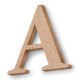 Lettere in Legno Truciolato
