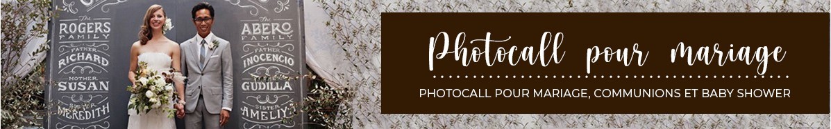 Photocall Boda