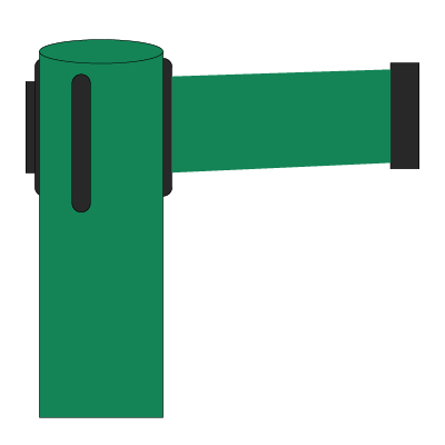 Poste verde